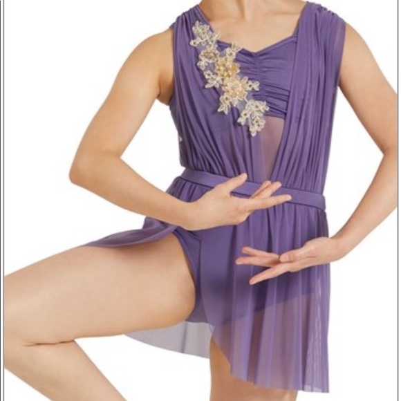 Weissman’s Lavendar spandex / mesh costume